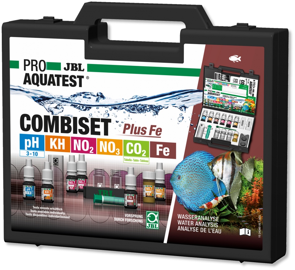 Trusa testare apa JBL PRO AQUATEST Combi Set Plus Fe