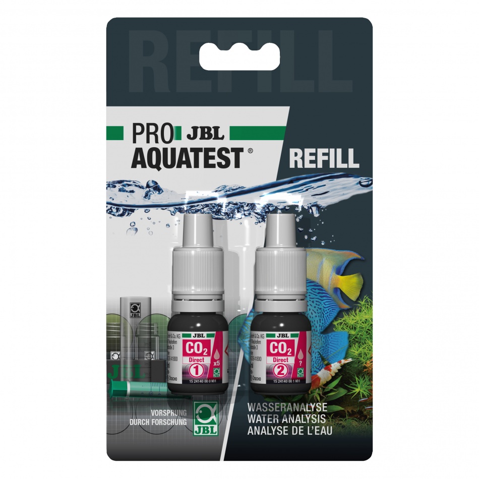 Rezerva test apa acvariu JBL PRO AQUATEST CO2 Direct Refill