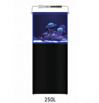 Acvariu Aquarium Systems 250L/171L Display +70L sump /60x52x55cm / negru