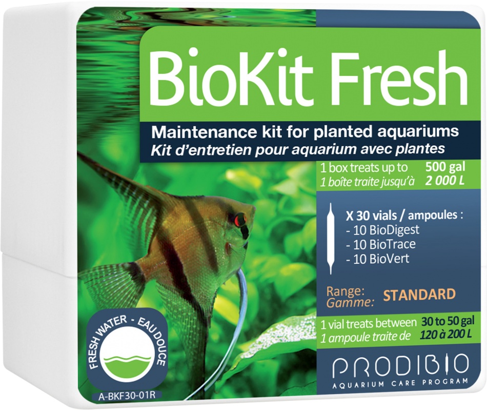 Solutie tratare apa acvariu Prodibio BioKit Fresh x 30 
