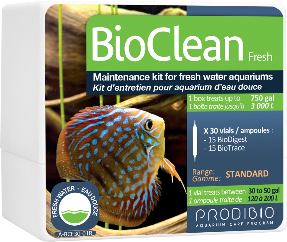 Solutie tratare apa acvariu Prodibio Bio Clean Fresh x 30 