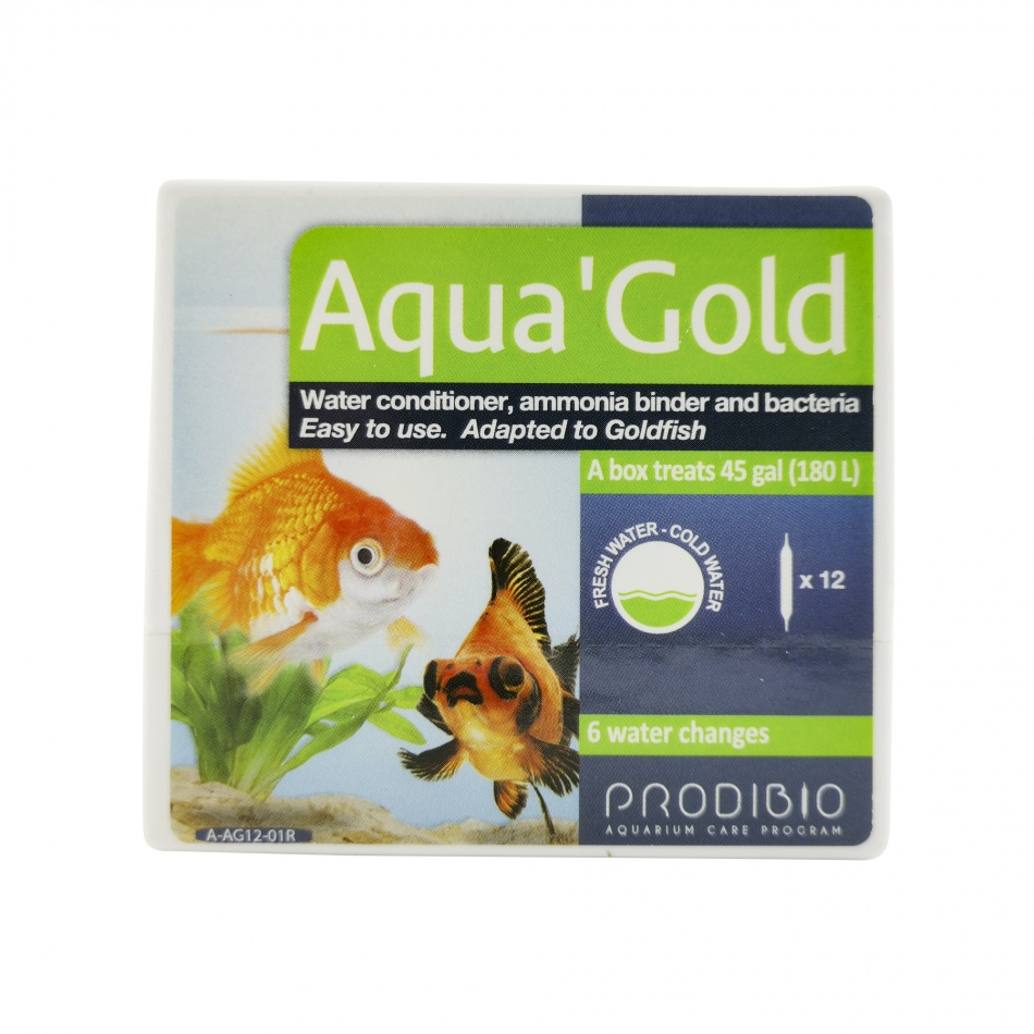 Solutie tratare apa acvariu Prodibio AQUA GOLD x 12