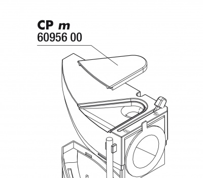JBL CristalProfi m greenline Cover water outlet