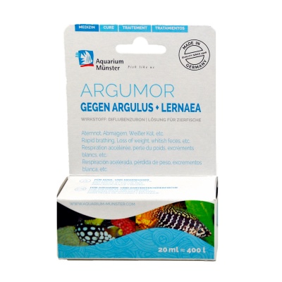 Medicament pesti acvariu Aquarium Munster ARGUMOR 20 ml Fresh/Marin