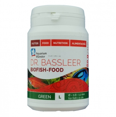Aquarium Munster Biofish Food GREEN L 60 g