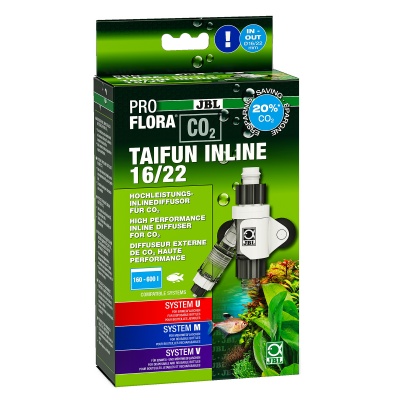 Reactor extern CO2 acvariu JBL ProFlora CO2 TAIFUN INLINE 16/22 