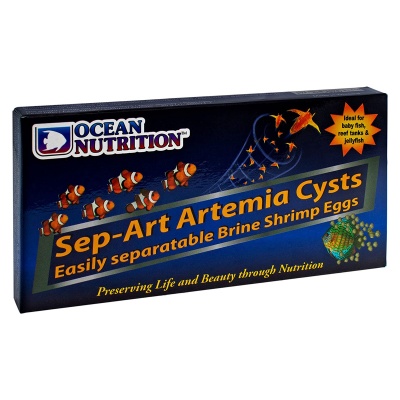 Ocean Nutrition Sep-Art Artemia Cysts Box 25g