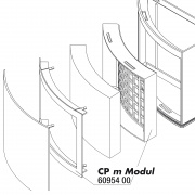 JBL CristalProfi m holder sponge extension