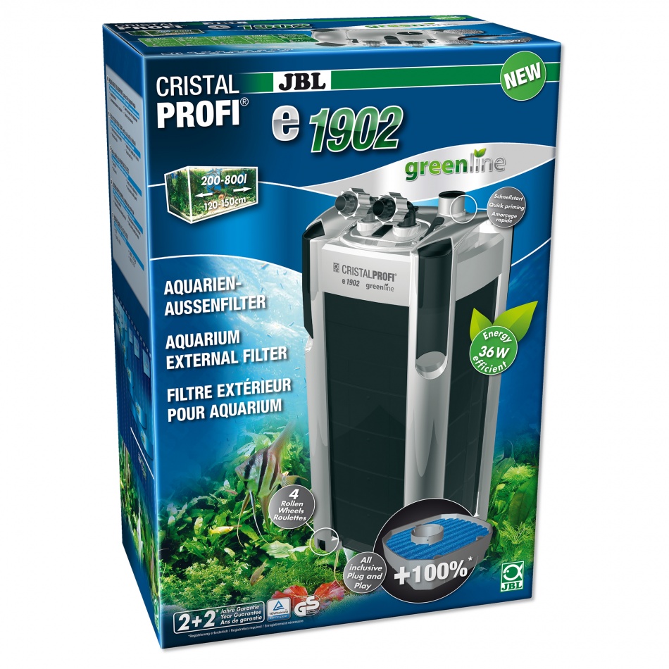 Filtru acvariu extern JBL Cristal Profi e1902 Greenline 300-800 l