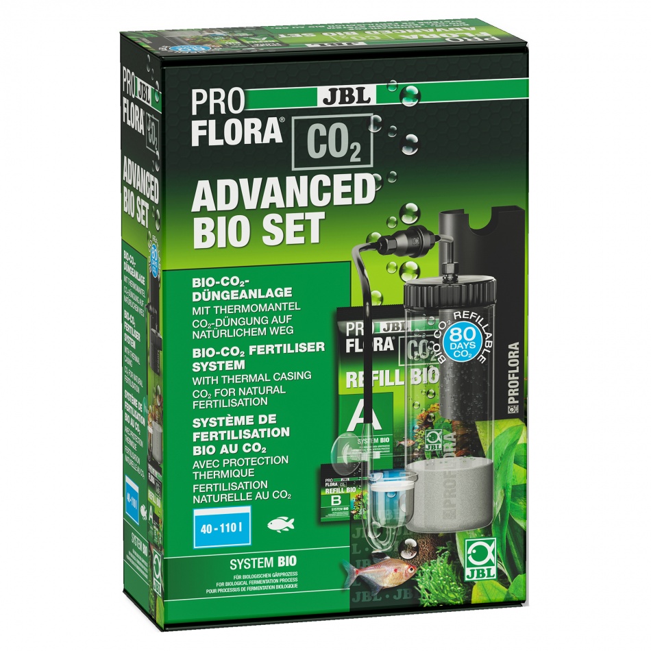 Set fertilizare CO2 acvariu JBL ProFlora CO2 ADVANCED BIO SET