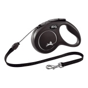 Lesa FLEXI CORD M Negru 5m/20kg