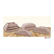 Perna cusca JACQUARD Taupe 55,5x38,5x2cm