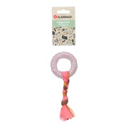 Jucarie puppy BUNTY inel Taupe 17x7,3x2,1cm
