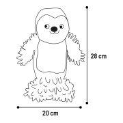 Jucarie OTTRA Seal Gri 20x28x19cm