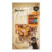 SNACK HAPKI bucati Pui/Rata/Somon 85g