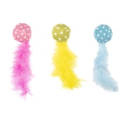 Jucarie pisici POLKA minge Mix diam. 4cm