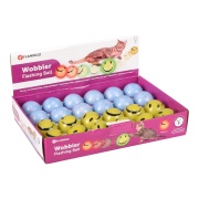 Jucarie pisici WOBBLER minge lum. 4cm