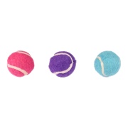 Jucarie pisica TENNIS BALL MC 4cm/3buc