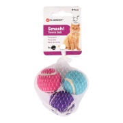 Jucarie pisica TENNIS BALL MC 4cm/3buc