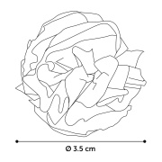 Jucarie pisici CAJA Crinkle minge 3,5cm