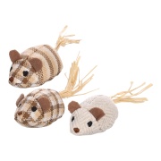 Jucarie pisici KARO Mouse Bej 12cm