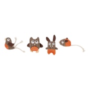 Jucarie TESS Pasare Mix 6,5x2,5x9cm