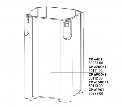 JBL Container filtru extern CP e150X