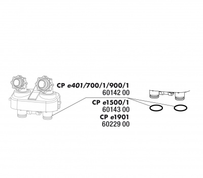 JBL O-Ring garnitura robineti CP e40X/ e70X/ e90X (1 set)