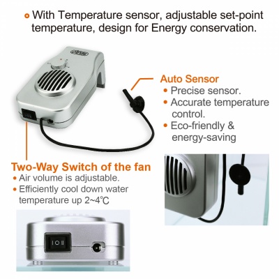 Ventilator acvariu ISTA Thermostat Cooling Fan I-100