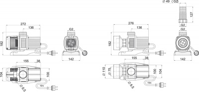 Pompa iaz AquaMax Eco Gravity 15000