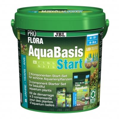 Fertilizant plante acvariu JBL ProFlora AquaBasis Start Set 3 kg