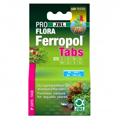 Fertilizant plante acvariu JBL ProFlora Ferrotabs 30 tablete