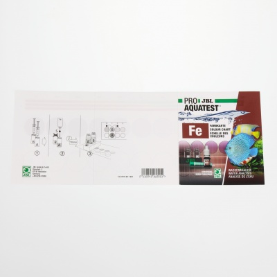 Test apa acvariu JBL PRO AQUATEST Fe 