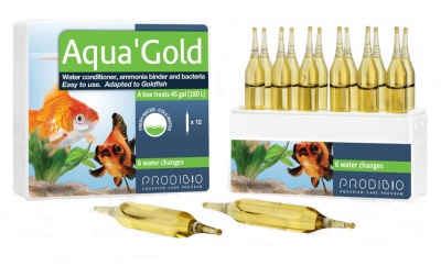 Solutie tratare apa acvariu Prodibio AQUA GOLD x 12