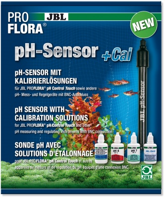 Senzor pH cu solutii calibrare JBL ProFlora pH-Sensor+Cal