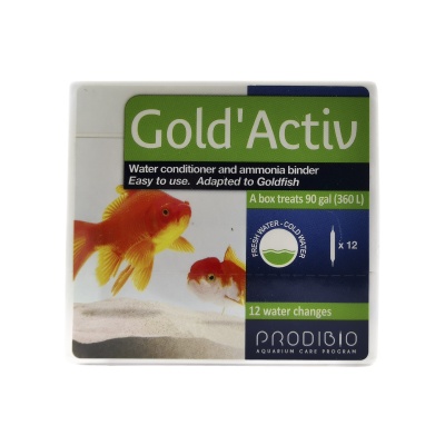 Solutie tratare apa acvariu Prodibio Gold Activ x 12 