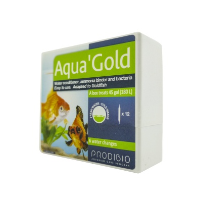 Solutie tratare apa acvariu Prodibio AQUA GOLD x 12